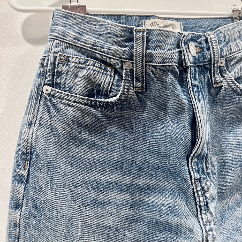 MADEWELL Superwide Leg Jeans in Medium Wash - Size 23 - Picture 5 of 14